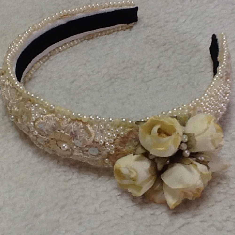 Vintage inspired Headband wedding Occasion